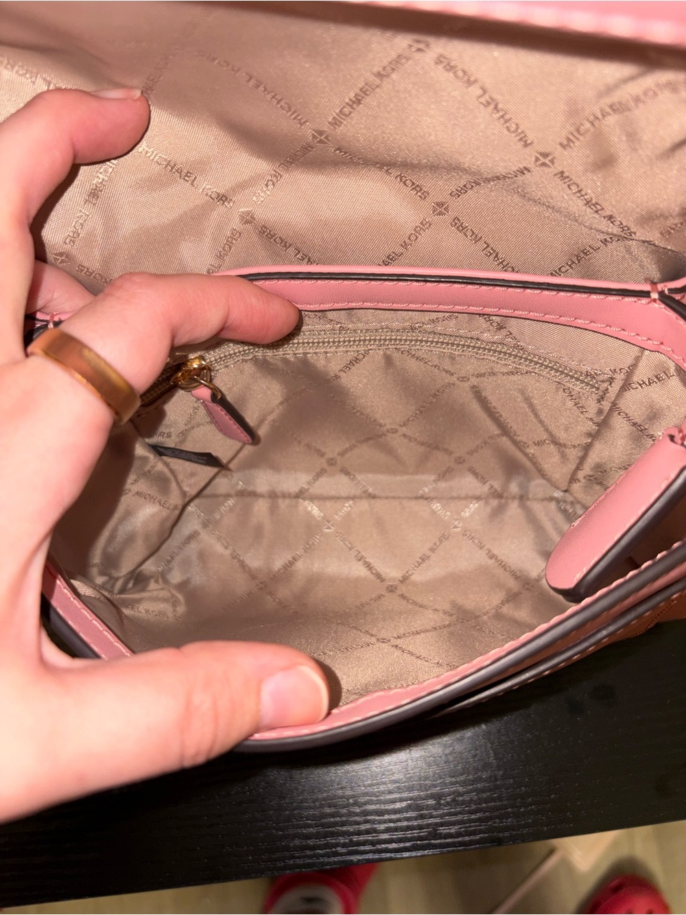 Michael Kors 🩷 CeCe medium shoulder bag in Tea Rose - Picture 7 of 12
